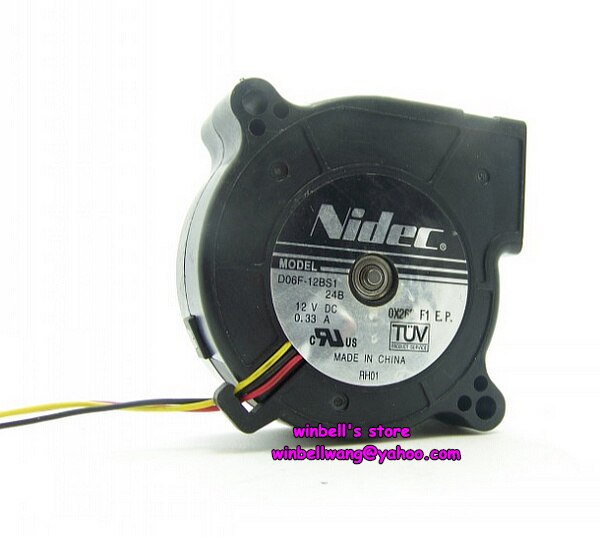  6025 6 cm      D06F-12BS1 12 v 0.33a 3 wires